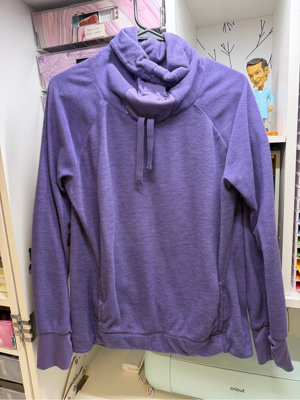 Old Navy Purple Funnel Neck Pullover Sweater